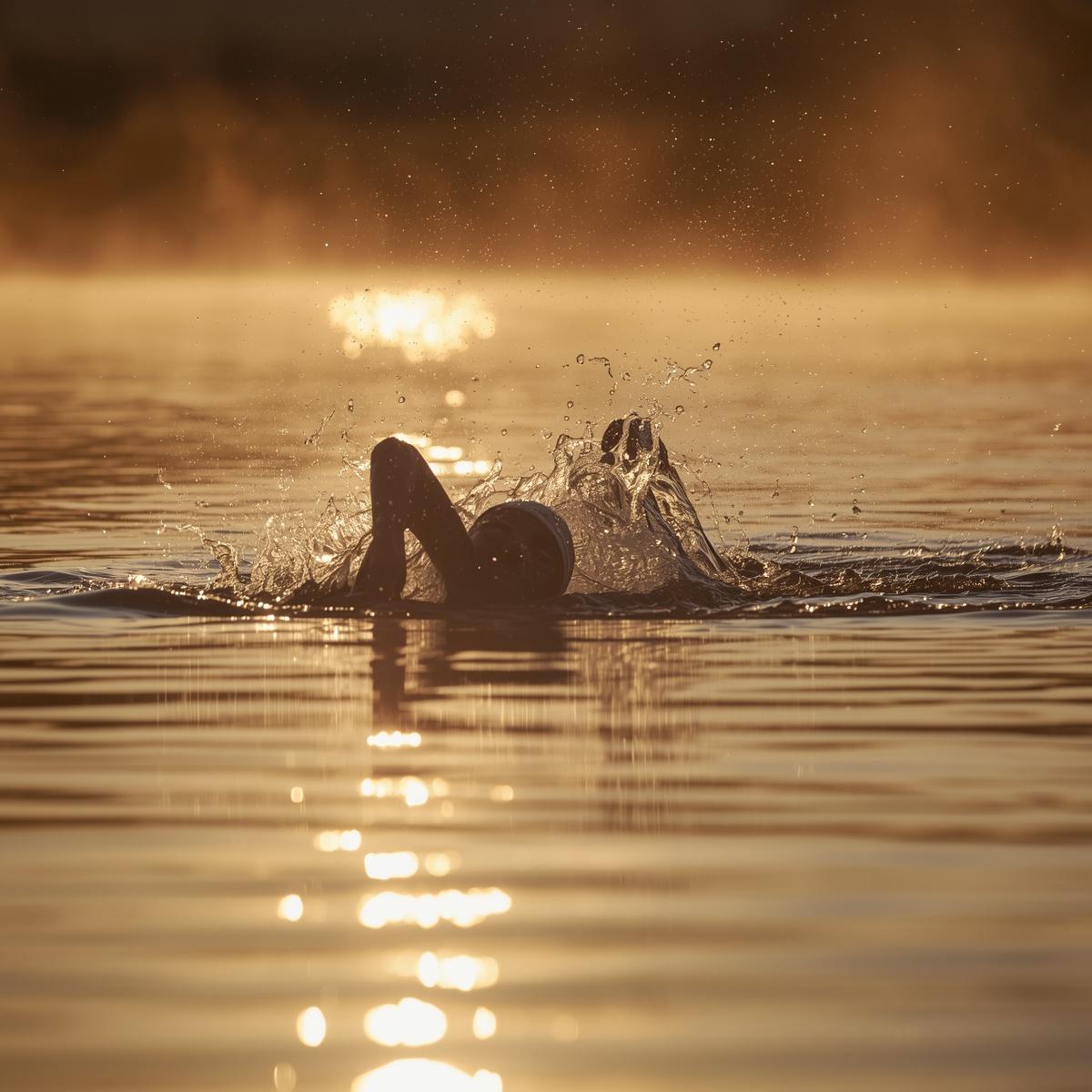 To swim